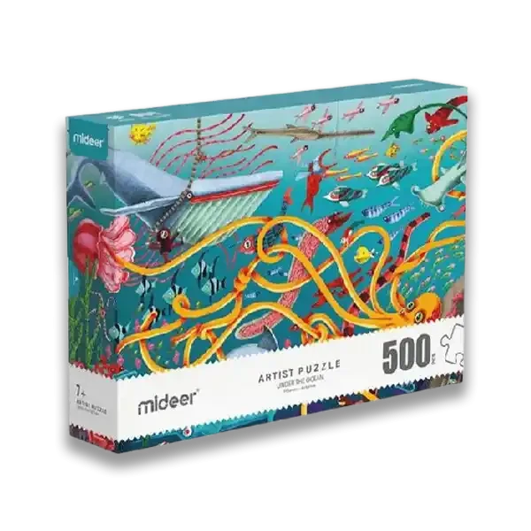 لعبة البازل - تحت المحيط 500 قطعة ملونة