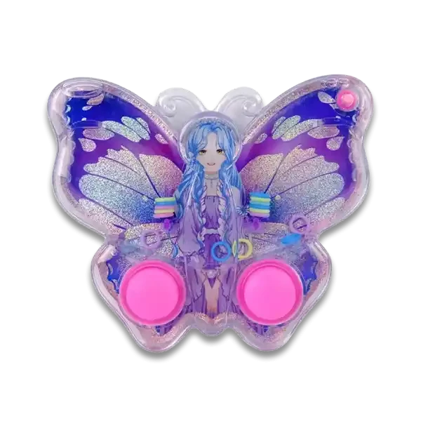 لعبة الضغط على الفراشة المتألقة